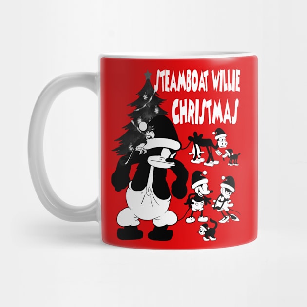 Christmas Steamboat Willie 2 by Megadorim